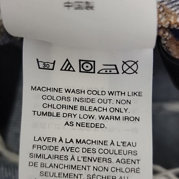 Madewell Stretch Denim Straight Mini Skirt Step-Hem Edition 26 - Picture 16 of 16